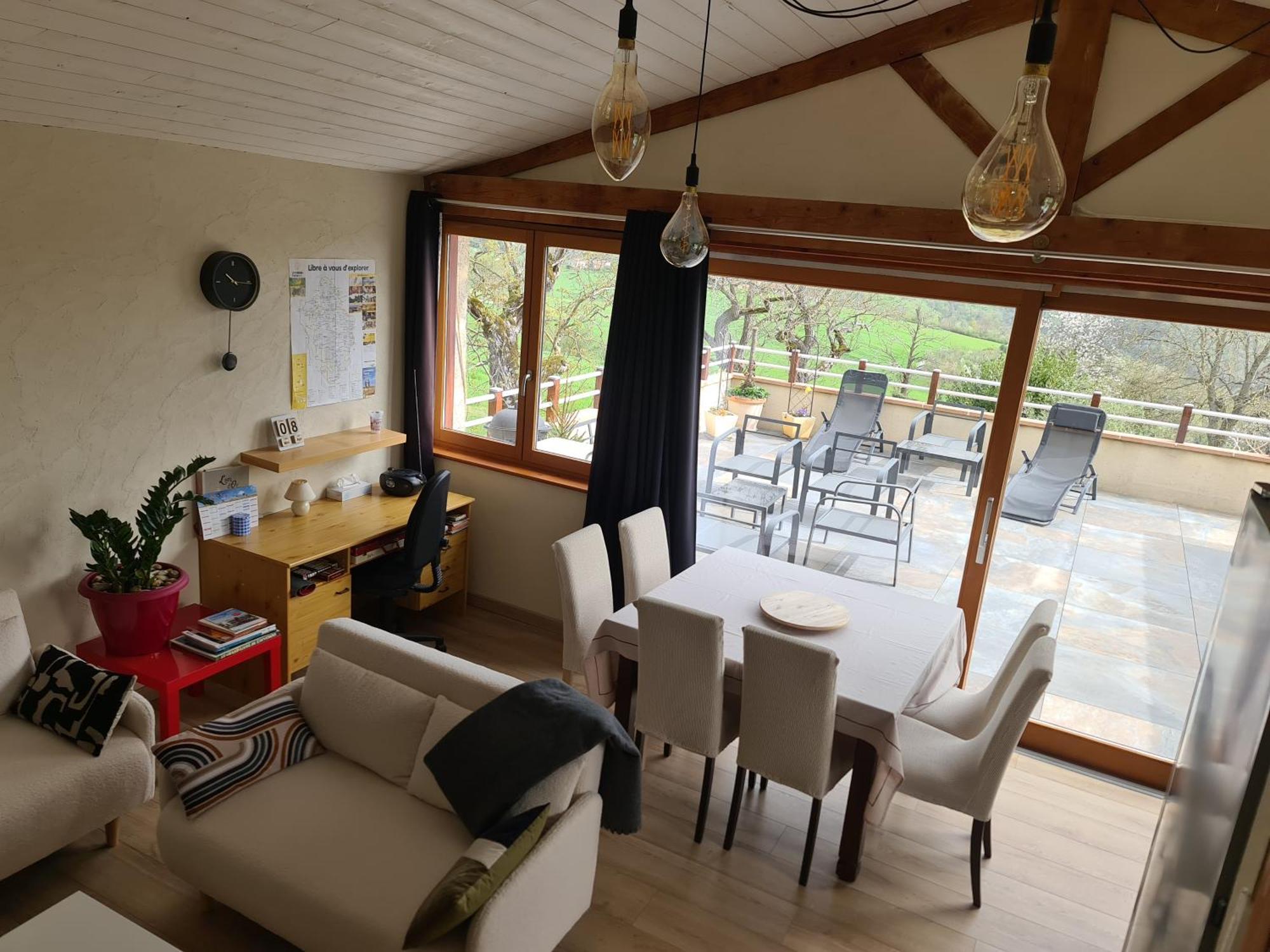 Gite Chez Tiane Saint-Flour-L'Etang Eksteriør billede