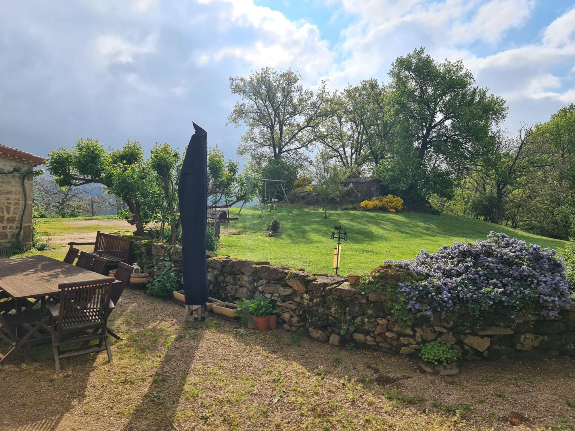Gite Chez Tiane Saint-Flour-L'Etang Eksteriør billede